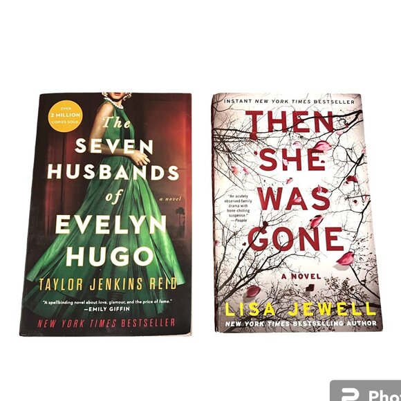 NYT Bestseller 2-Book Bundle: The 7 Husbands of Evelyn Hugo & Then She Was Gone - Picture 1 of 8